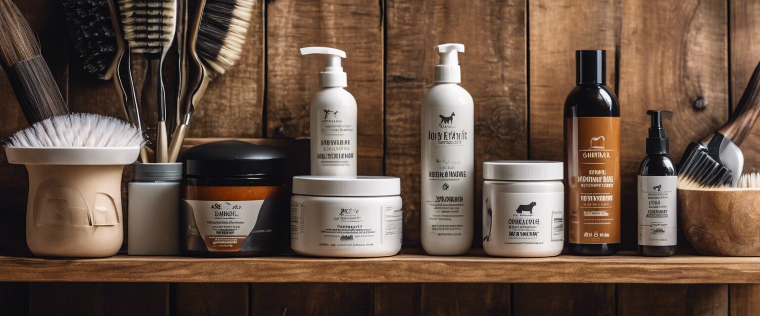 Organic grooming supplies